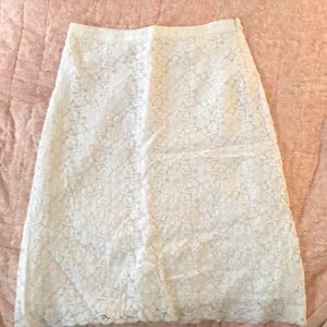 White lace BR skirt